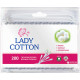 Упаковка ватных палочек Lady Cotton 4 пачки по 200 шт. (50473)