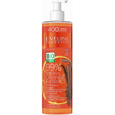 Согревающий крем-гель для тела Eveline Cosmetics Bio Organic 99% Natural Orange Extract с экстрактом апельсина 400 мл (47801)