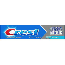 Отбеливающая зубная паста Crest Baking Soda Peroxide Whitening Fresh Mint 161 г (45260)