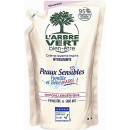 Крем-мыло L'Arbre Vert Sensitive для чувствительной кожи с экстрактом сладкого миндаля 300 мл (48558)