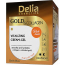 Витализирующий крем-гель Delia cosmetics Gold Collagen 50 мл (40449)
