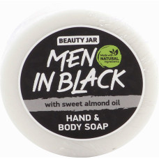 Mыло Beauty Jar Men in Black с ароматом мужских духов Boss 80 г (47136)