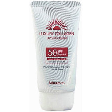 Солнцезащитный крем Kissera Luxury Collagen UV Sun Cream SPF50+ с коллагеном 70 г (51564)