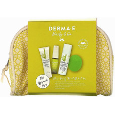 Детокс набор в косметичке Derma E для глубокого очищения, увлажнения и защиты кожи лица (42647)