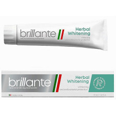 Зубная паста Brillante Herbal Whitening Антибактериальная 75 мл (45176)