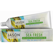 Гелевая зубная паста Jason против зубного камня Sea Fresh с коэнзимом Q10 170 г (45486)