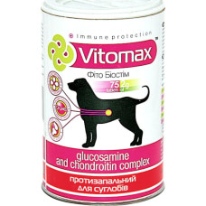 Противовоспалительный комплекс Vitomax с глюкозамином и хондроитином для собак таблетки 75 шт