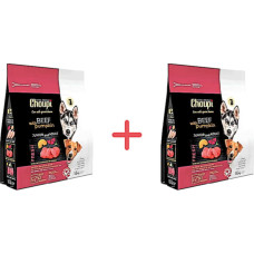 Сухой корм Choupi Extra Premium для собак малых и средних пород Говядина с Тыквой 1.6 кг + Акция 1+1