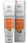 Зубная паста без фтора Jason Total Protection с куркумой и имбирем для чувствительных зубов и десен 113 г (45489)