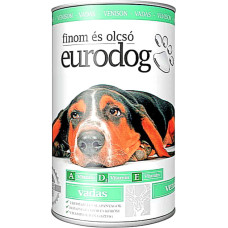 Консерва для собак EuroDog с дичью 1240 г