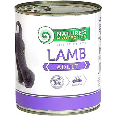 Влажный корм для собак Nature's Protection Adult Lamb с ягненком 800 г