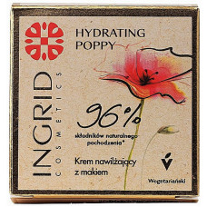 Крем увлажняющий для лица Ingrid Cosmetics Vegan Hydrating Poppy с маслом Мака 50 мл (40972)