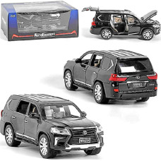 Джип металопластиковий EL 9218 (36) "Авто Експерт", 2 кольори, 1:24 масштаб, світло, звук, інерція, відчиняються двері, в коробці