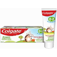 Детская зубная паста Colgate без фторида Нежные фрукты от 0 до 2 лет 40 г (45232)