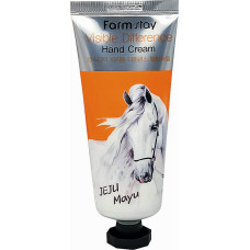 Крем для рук Farmstay Visible Difference Hand Cream Horse Oil с лошадиным маслом 100 г (51138)