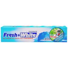 LION Thailand Fresh White Паста зубная отбеливающая супер прохладная мята, 160 г (45545)