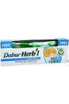 Зубная паста Dabur Herb'l Отбеливающая соль и лимон 150 г + щетка (46430)