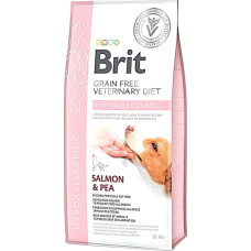 Сухий беззерновий корм Brit Veterinary Diet Hypoallergenic для собак при алергії, лосось і горох 12 кг