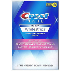Отбеливающие полоски для зубов Crest 3D White Whitestrips Kit Gentle Routine 28 шт. (46701)