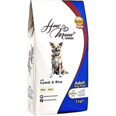 Полнорационный корм для взрослых собак How Meow Dog Adult с ягненком и рисом 3 кг