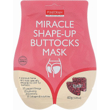 Тканевая маска Purederm Miracle Shape-Up Buttocks Mask с коллагеном для интенсивной подтяжки вялой кожи ягодиц 40 г (49555)