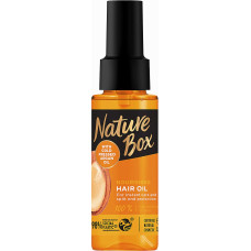 Масло для интенсивного ухода за волосами и защиты от секущихся кончиков Nature Box Argan Oil с аргановим маслом холодного отжима 70 мл (37467)