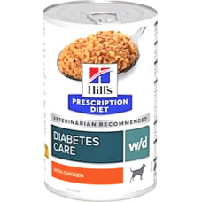 Влажный корм для собак Hill's Prescription Diet w/d Diabetes Care с курицей 370 г