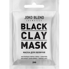 Черная глиняная маска для лица Joko Blend Black Сlay Mask 20 г (42107)