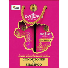 Набор Dalas Комплекс для укрепления и роста волос на розовой воде Шампунь 500 мл + Кондиционер 450 мл (37604)