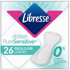 Ежедневные прокладки Libresse Dailies Pure Sensitive 26 шт. (50574)