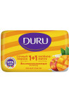 Мыло DURU 1+1 Сочный персик и знойне манго 80 г (47689)