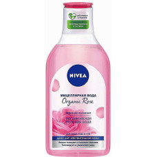 Мицеллярная вода Nivea Organic Rose с натуральной розовой водой 400 мл (42608)