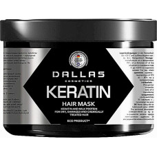 Крем-маска Dallas Keratin с кератином и экстрактом молочного протеина 500 мл (36942)