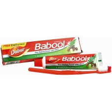 Зубная паста Dabur Babool 90 г + щетка (45323)