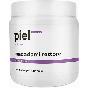 Восстанавливающая маска Piel Cosmetics Macadami Restore mask для поврежденных волос 500 мл 