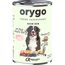 Влажный корм Orygo консерва для собак Сеньор 400 г