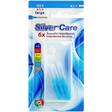 Межзубные ершики Silver Care 6 шт. толстые (44850)