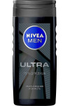 Гель для душа Nivea Men Ultra Carbon на основе каменной соли масла подсолнечника 250 мл (49315)