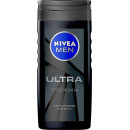 Гель для душа Nivea Men Ultra Carbon на основе каменной соли масла подсолнечника 250 мл (49315)