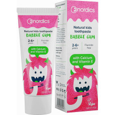 Зубная паста детская Nordics Kids Bubble Gum 50 мл для аллергиков (45645)