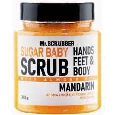 Сахарный скраб для тела Mr.Scrubber Sugar baby Mandarin для всех типов кожи 300 г (49050)