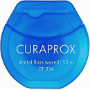 Зубная нить Curaprox вощеная с ароматом мяты 50 м (44904)