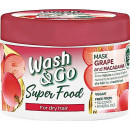 Маска для сухих волос Wash Go Super Food Питательная Виноград и макадамия 300 мл (37359)