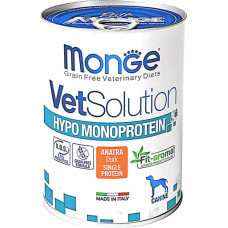 Влажный корм для собак Monge VetSolution Wet Hypo с уткой 400 г