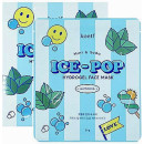 Гидрогелевая маска для лица с мятой и cодой Koelf Mint Soda Ice-Pop Hydrogel Face Mask 30 г 1 шт. 