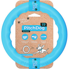 Кольцо для апортировки Collar PitchDog 17 см Голубое