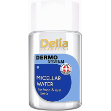 Мицеллярная жидкость Delia cosmetics Dermo System для лица и глаз 50 мл (42543)