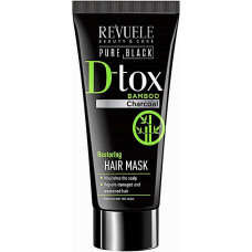 Восстанавливающая маска для волос Revuele Pure Black Detox Restoring Hair Mask 200 мл (37291)
