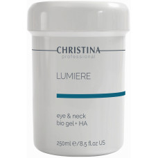 Гель для кожи вокруг глаз и шеи Christina Люмире Lumiere Eye Neck Bio Gel + HA с гиалуроновой кислотой 250 мл (40347)