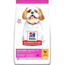Сухой корм для зрелых малых и миниатюрных собак от 7 лет Hill’s Science Plan Mature Adult 7+ Small & Mini с курицей 3 кг 